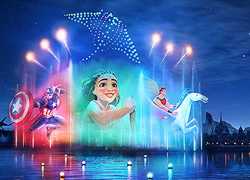 Disney Cascade of Lights