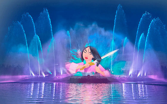 Disney Cascade of Lights