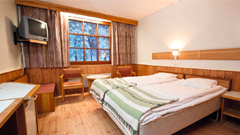 Type D Bedrooms, sleep 4-6